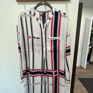 Striped Long Sleeve Tunic